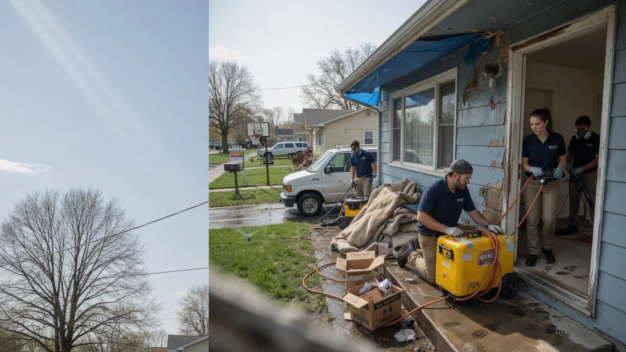 Basement Flood Cleanup in Ogema, WI near me